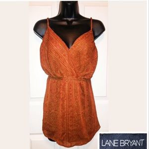 Lane Bryant Size 18 Blouse Top Plus Size